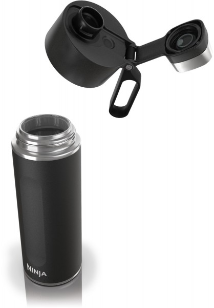 Thirsti 530 ml Reiseflasche Trinkflasche schwarz