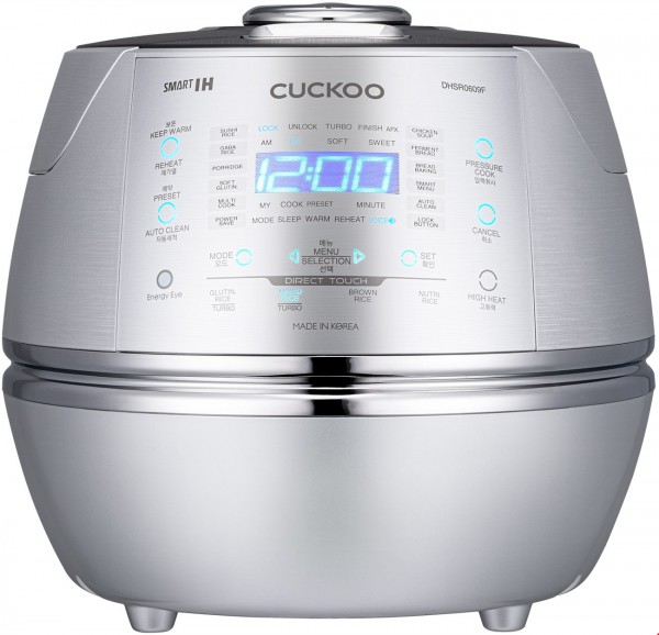 CRP-DHSR0609F (1,08L) Reiskocher metallic/silber