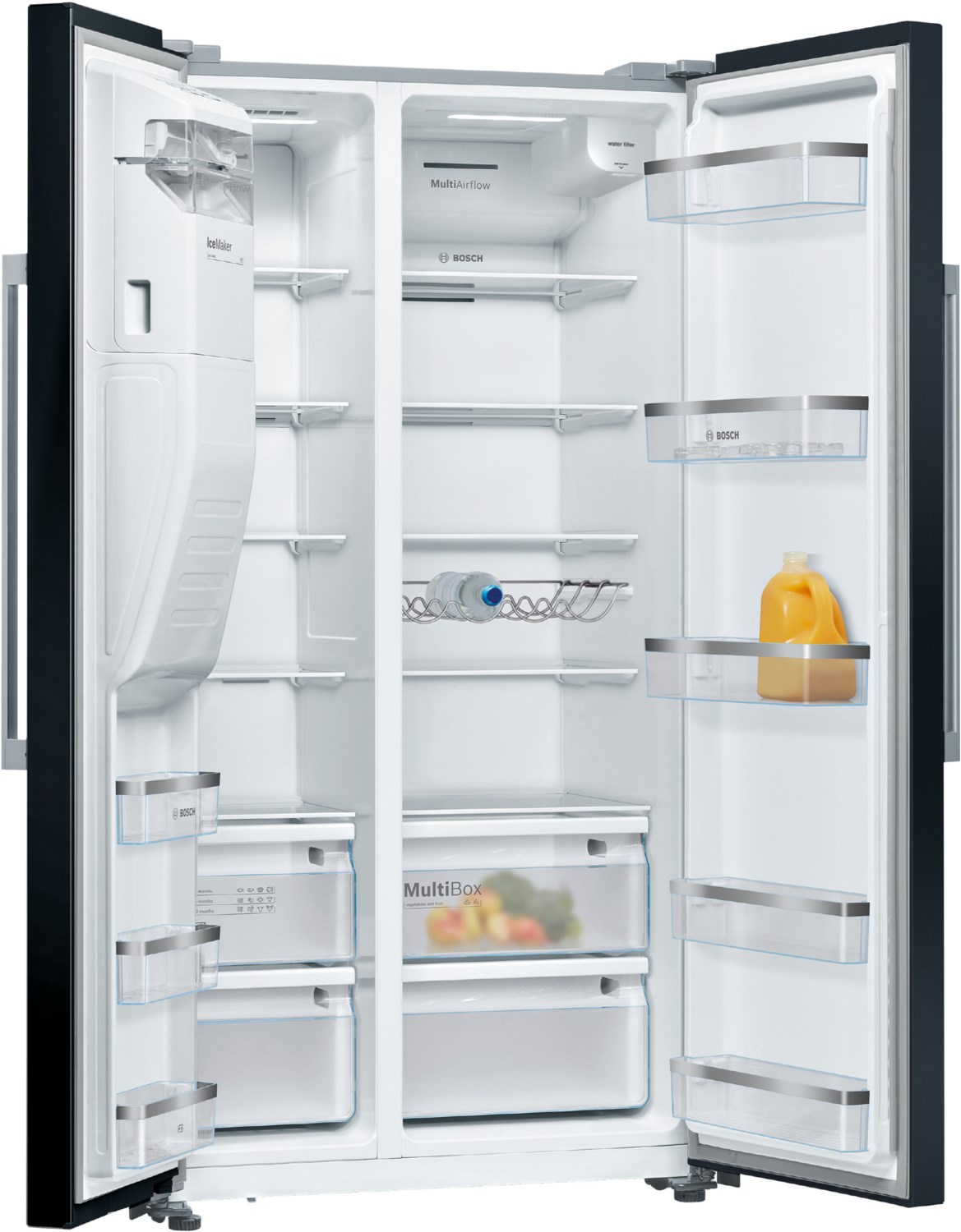 Bosch KAD93ABEP Side by Side schwarz