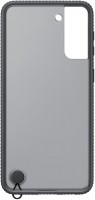 Clear Protective Cover für Galaxy S21+ 5G schwarz