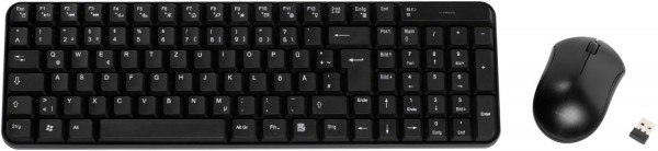 Wireless Desktop Set 2,4GHz schwarz