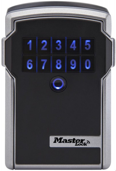 Schlüsseltresor Bluetooth schwarz/grau