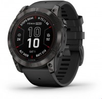 Fenix 7X Pro Sapphire Solar (51mm) Sportuhr schwarz/carbongrau titan