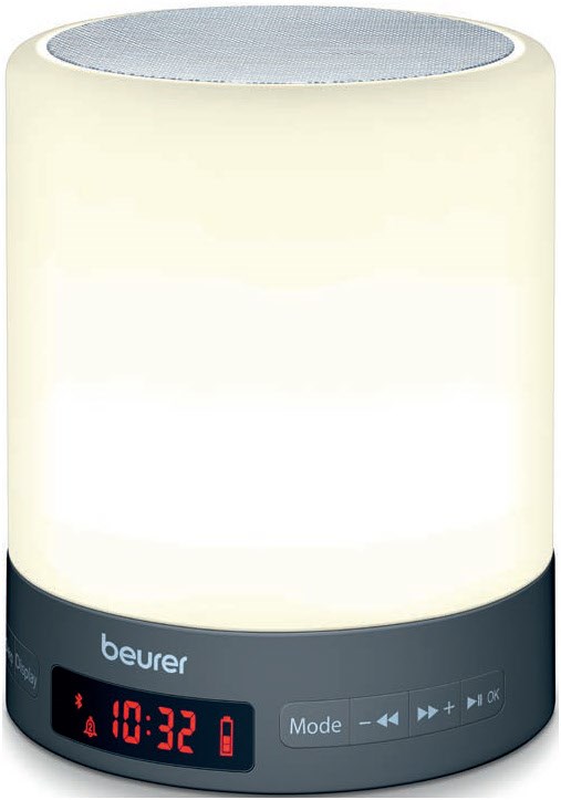 WL 50 Lichtwecker grau/weiß