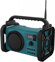 DAB80 Baustellenradio blau/schwarz
