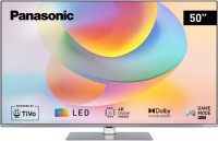 TB-50W63AE8 126 cm (50") LCD-TV mit LED-Technik silber, 4K Ultra HD, Smart-TV, HDR-Wiedergabe, DVB-T2/DVB-C/DVB-S2, Sprachsteuerung