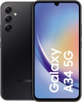 Galaxy A34 5G (128GB) Smartphone awesome graphite, 6 GB RAM, 48 MP Kamera, 6,6 Zoll Display, Android