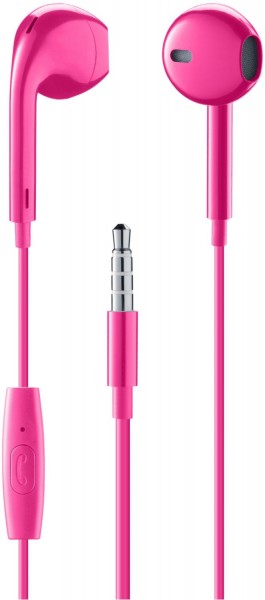 Earphones Capsule In-Ear-Kopfhörer mit Kabel pink