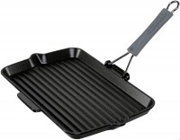 Grillpfanne Rechteckig (34x21cm) schwarz