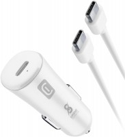 KFZ-Ladegerät USB-C (25W) inkl. USB Type-C Kabel weiß