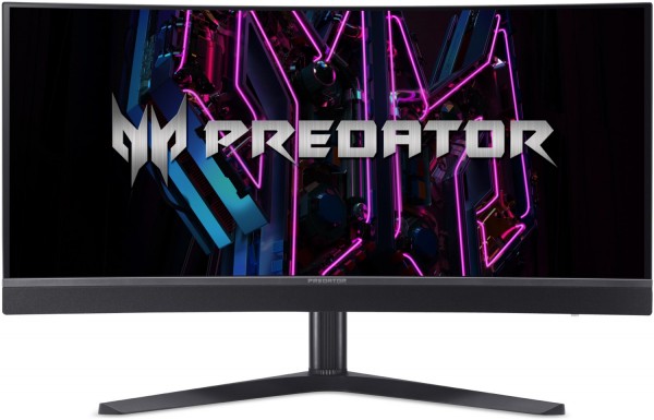 Predator X34Vbmiiphuzx 86 cm (34") OLED Gaming Monitor schwarz, Ultrawide (3440x1440), 0,1 ms Reaktionszeit, gebogen