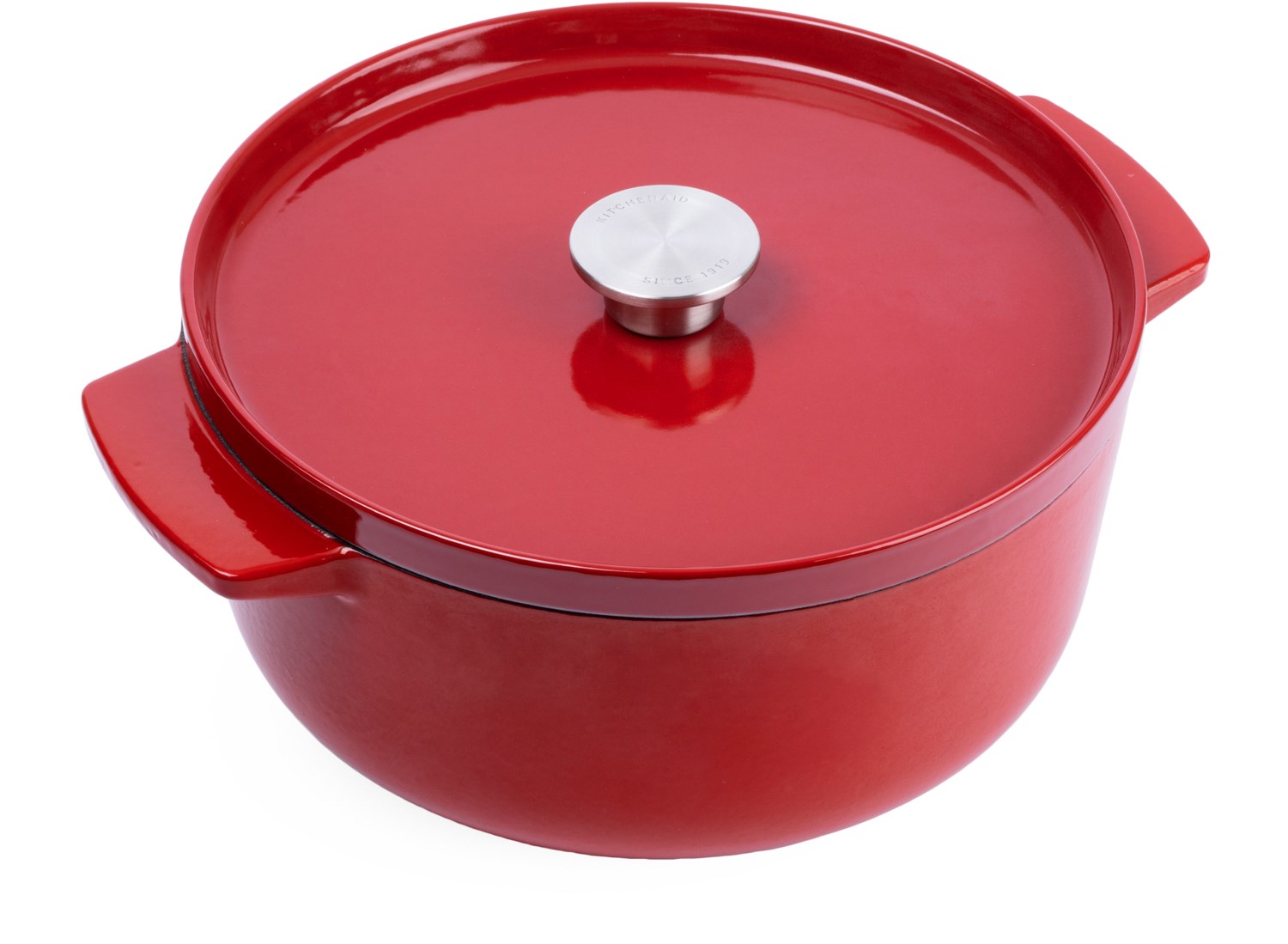 CC006060-001 Bräter mit Deckel 26cm rund - 5,2L rot