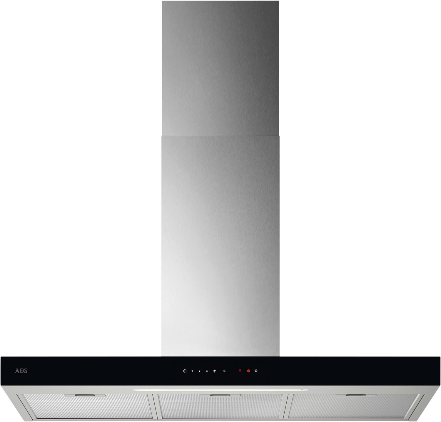 Image of GB67D91HL Kamin-Dunstabzugshaube schwarz/edelstahl