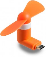 Mini Ventilator Micro USB-C neon orange