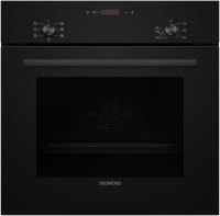 HB013FBB1 Einbaubackofen schwarz, 66 l, schnelles Vorheizen, 59,4 cm breit, A, iQ100