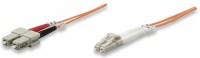LWL LC > SC OM2 Anschlusskabel (2 m) orange Multimode
