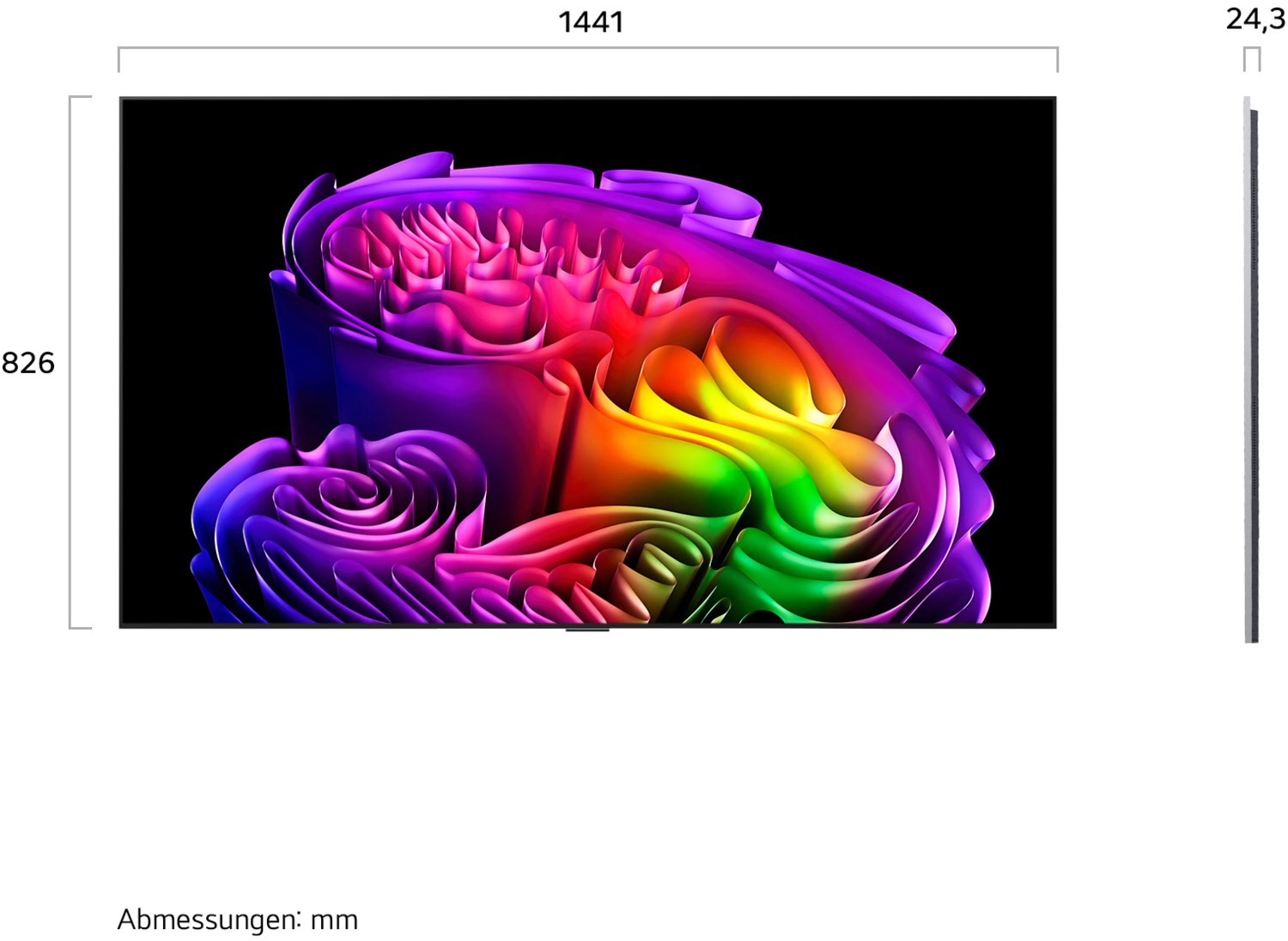OLED65G68LW 164 cm (65") OLED evo AI TV
