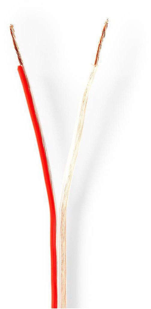 Image of CABR0750TR1000 2x 0,75 mm² (100m) Lautsprecherkabel transparent