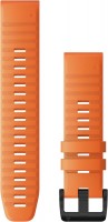 QuickFit Silikonarmband (22mm) orange/schiefergrau