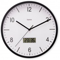Lanzarote Funkwanduhr mit Thermo-/Hygrometer