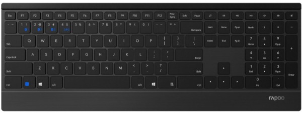 E9500M Kabellose Tastatur schwarz