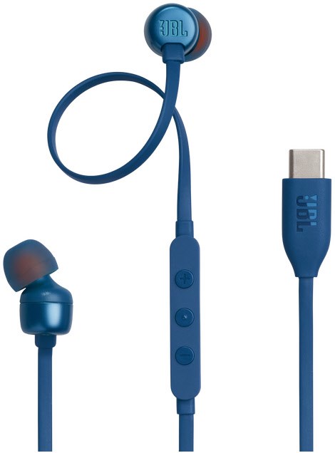 Tune310C In-Ear-Kopfhörer mit Kabel blau