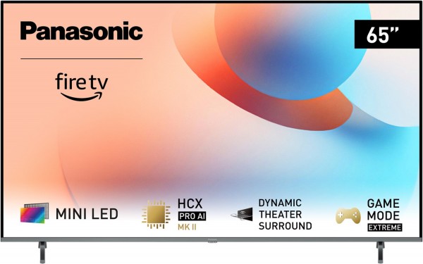 TV-65W95AEG 164 cm (65") Mini LED-TV dark titanium, 4K Ultra HD, Smart-TV, 120 Hz, Sprachsteuerung