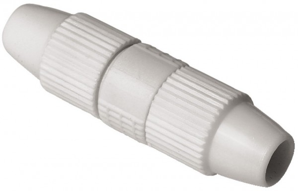 Elektrozaun-Seil 6 Mm, 400 Meter Weiß + 2 Verbinder - Für Pferde, Weide, Farm