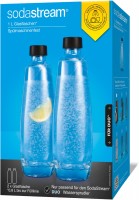 2 Glas-Flaschen 1L Twinpack