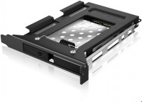 IB-2207StS Einbaurahmen für 1x 2,5" HDD/SSD schwarz