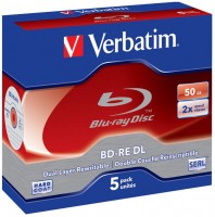 BD-RE DL 2X 50GB (5er Jewelcase) Blu-ray Disc