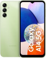 Galaxy A14 5G (128GB) EU Smartphone hellgrün, 4 GB RAM, 50 MP Kamera, 6,6 Zoll Display, Android