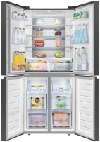 RQ563N4SF2 Kühl-/Gefrierkombination premium black inox