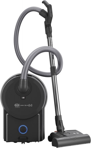 Airbelt D4 Premium 2.0 Bodenstaubsauger graphit, mit Beutel, 6 l Staubvolumen, 15,5 m Reichweite
