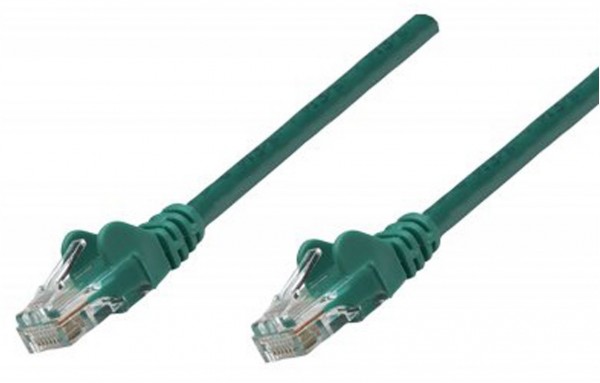 Patchkabel Cat6A CU S/FTP LSOH grün (0,25 m)