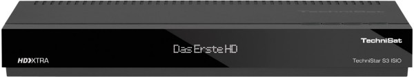 TechniStar S 3 ISIO HDTV Sat-Receiver schwarz