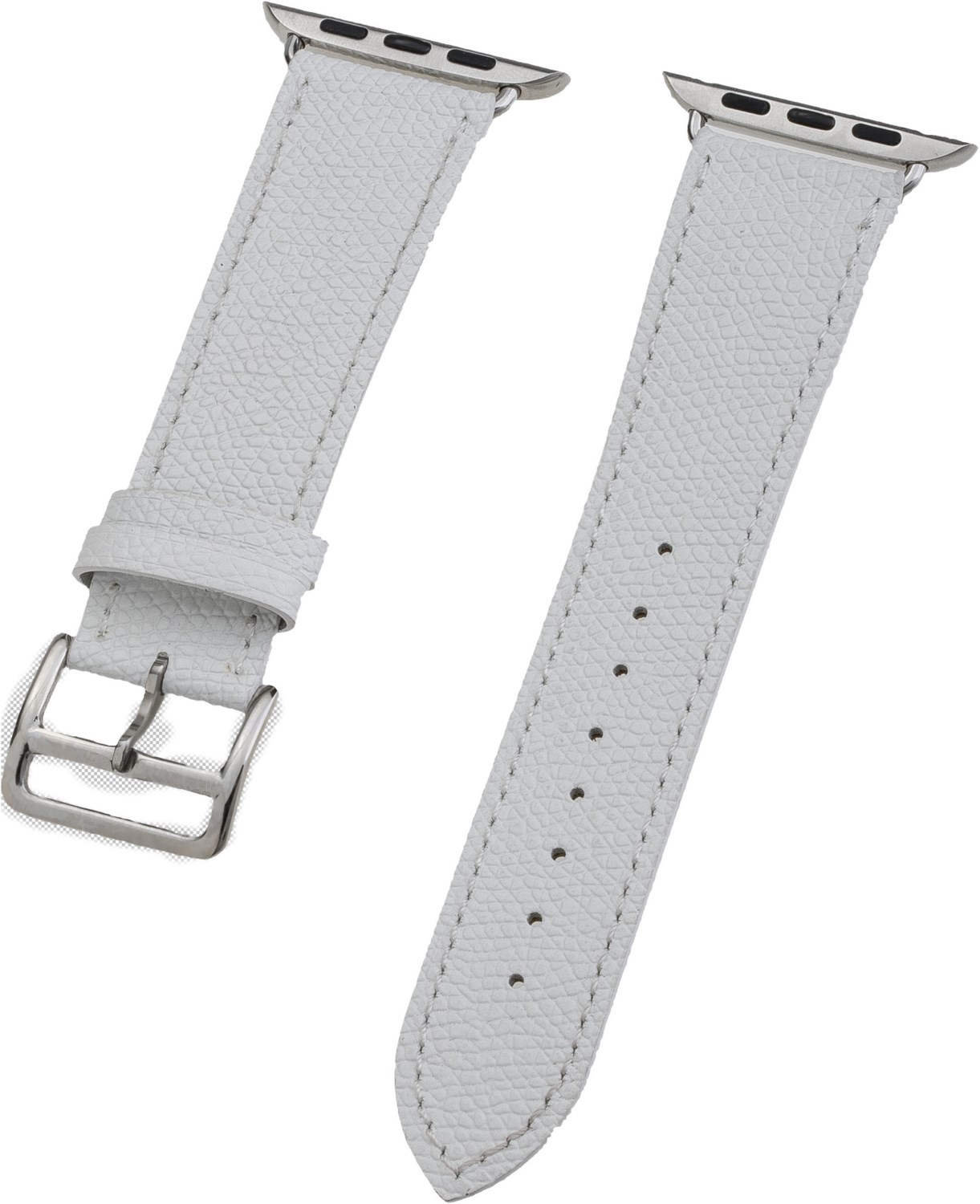 Watch Band Leder für Apple Watch (44mm/42mm) weiß