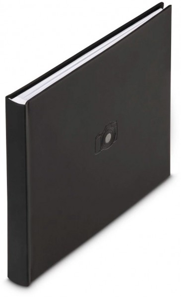 Buch-Album Signs 28x24cm 50 weiße Seiten schwarz