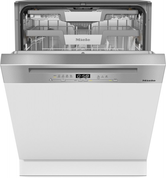 G 5433 SCi Active Plus E teilintegrierbarer 60 cm Geschirrspüler edelstahl