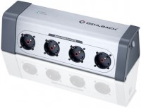 XXL Powersocket 908 Steckdosenleiste silber
