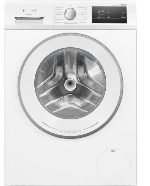 WM14N095 Stand-Waschmaschine-Frontlader weiß, 8 kg, 1400 U/min, iQ300, 71 dBA