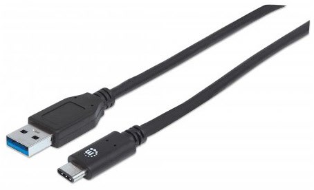 USB 3.1 Gen 2 Type-C St. > A St. (0,5m) schwarz