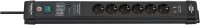 Steckdosenleiste 6-fach (3m) Premium-Line mit USB schwarz