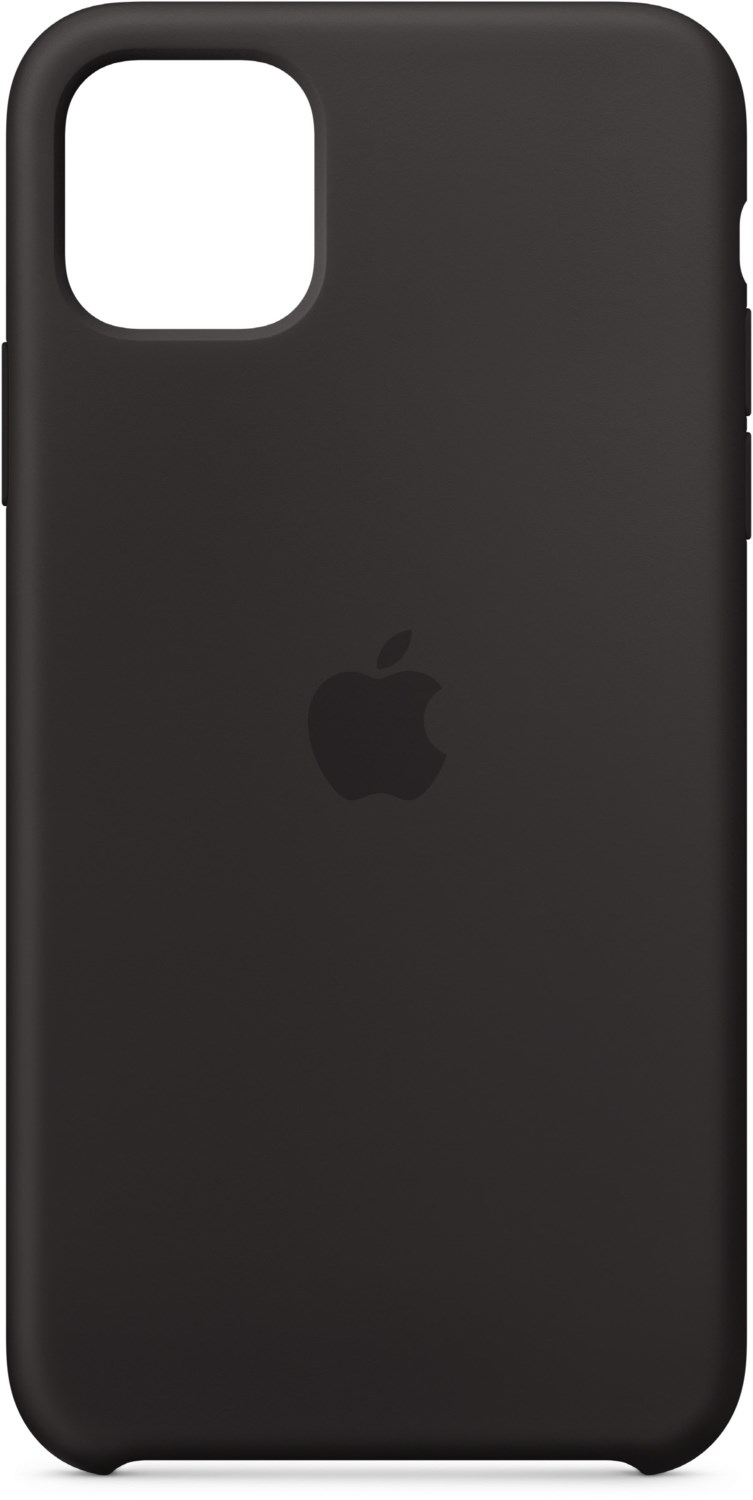 Silikon Case für iPhone 11 Pro Max schwarz