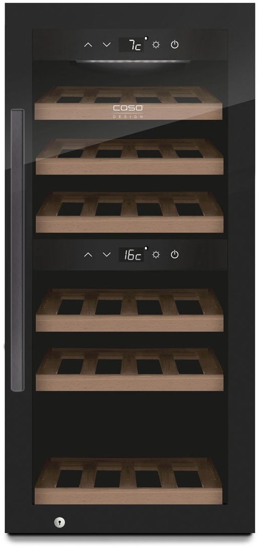 WineExclusive 38 Smart Weintemperierschrank schwarz