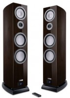 Smart Vento 9 S2 /Paar Standlautsprecher hochglanz nussbaum dunkel