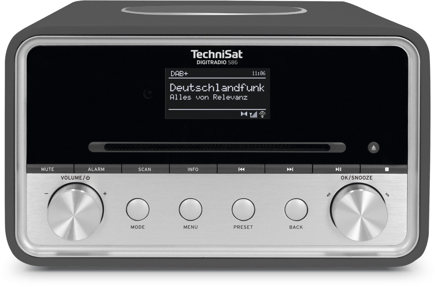 Image of DigitRadio 586 CD/Radio-System anthrazit/silber