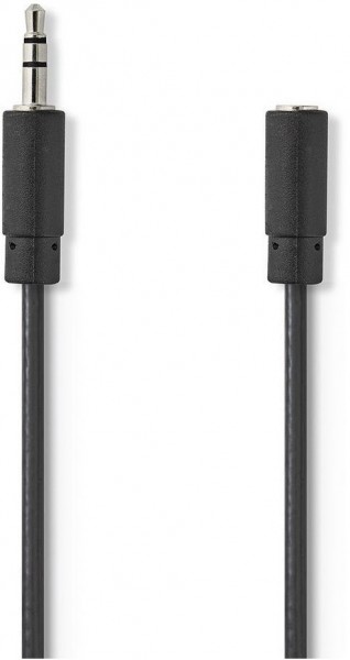 CAGB22050BK50 Klinkenkabel (5m) schwarz 3,5-mm-Stecker>3,5-mm-Buchse
