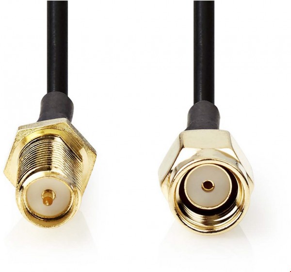 CSGL02210BK50 Antennenkabel (5m) RP SMA-Stecker > RP SMA-Buchse schwarz