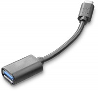 USB-A zu USB-C Adapter schwarz